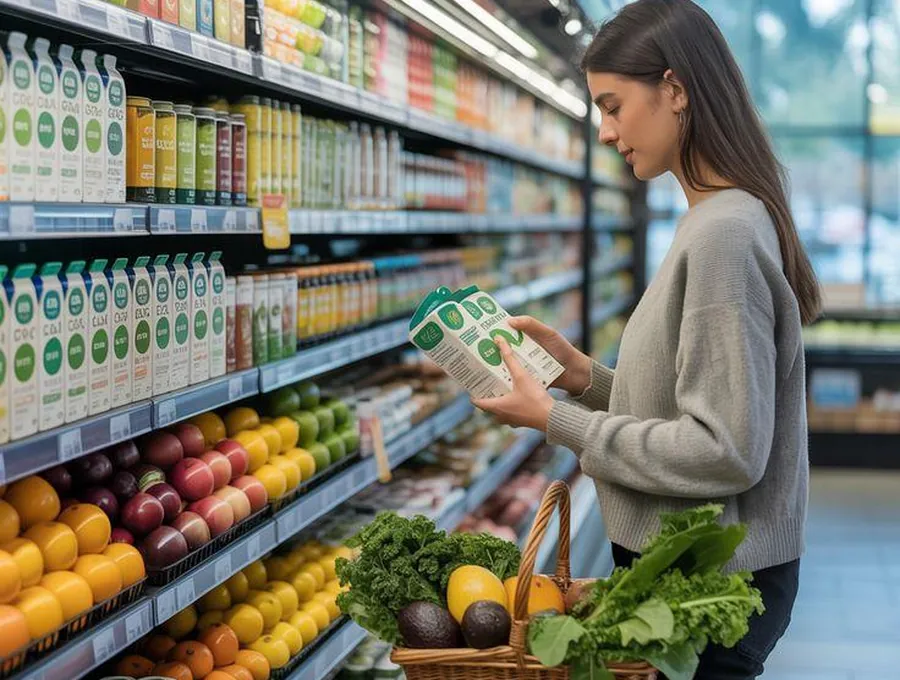 Premium food products in a retail environment